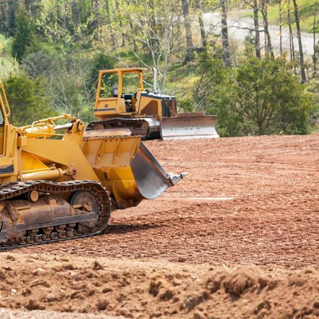 excavators land clearing courtland ms